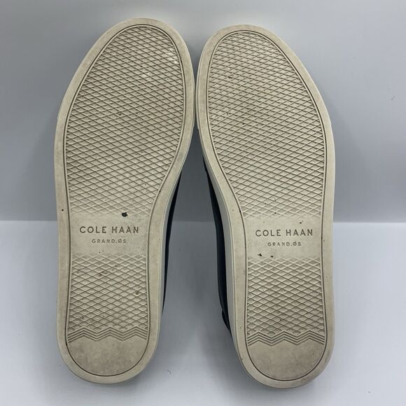 Cole Haan Women's Spectator Leather Slip-On Sneakers Shoes Grandseries Black 8 B - Picture 7 of 8